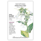 Seed packet for Nicotiana 