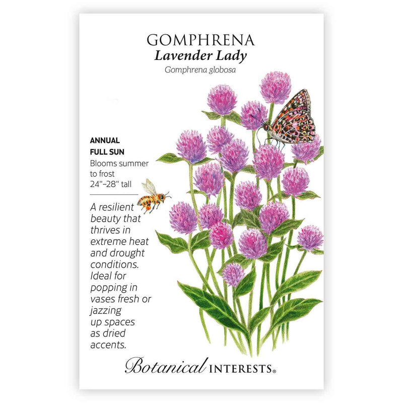 Front of a Botanical Interests 