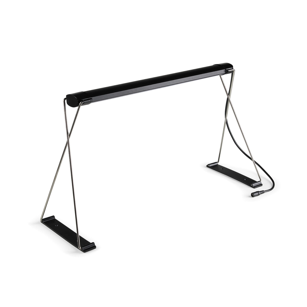 Black Epic Grow Light - Small LED grow light panel on a stand with wire legs, angled view on a white background