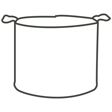 (3) 15 Gallon Grow Bag
