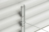 Metal bracket on a white background