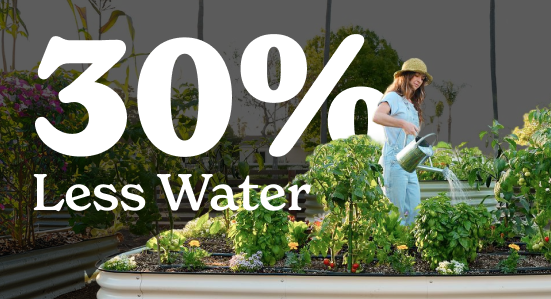 30% less water for smarter drainage