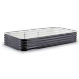 Large Modular Metal Raised Garden Bed - 15" Tall