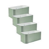 4-Pack Medium Modular Metal Raised Garden Bed - 29" Tall
