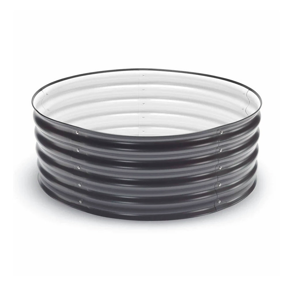 Round Metal Raised Garden Bed - 15" Tall