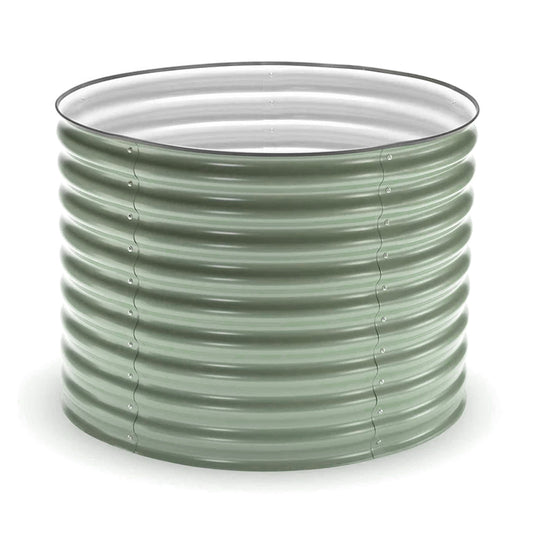 Round Metal Raised Garden Bed - 29" Tall