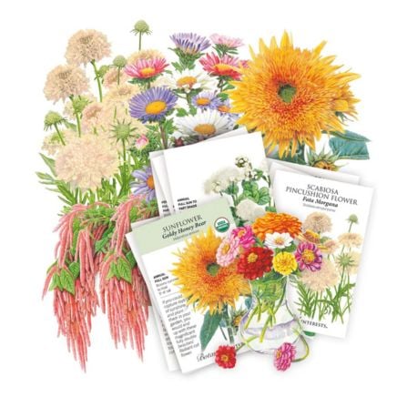 Cut Flower Garden Seed Bundle